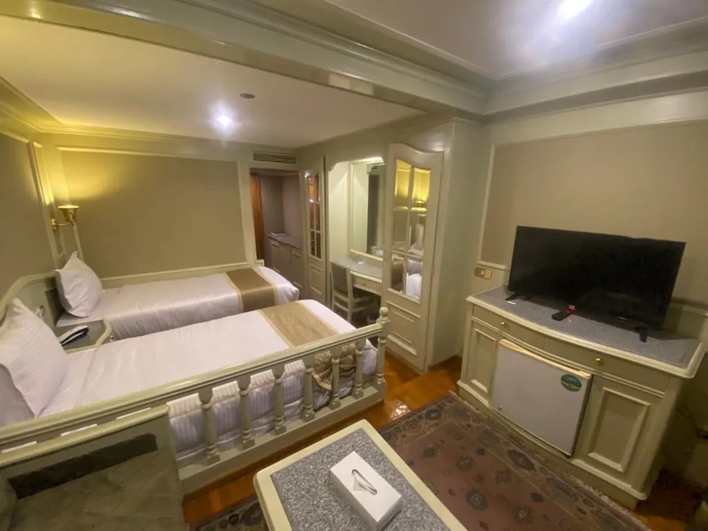 Cabin aboard the MS King Tut III Nile Cruise Nile cruise